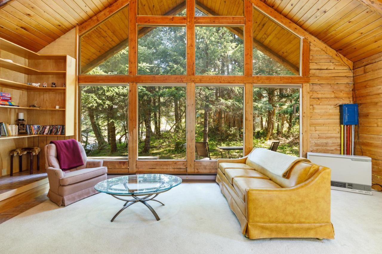Alpine Meadows Log Cabin Girdwood Dış mekan fotoğraf