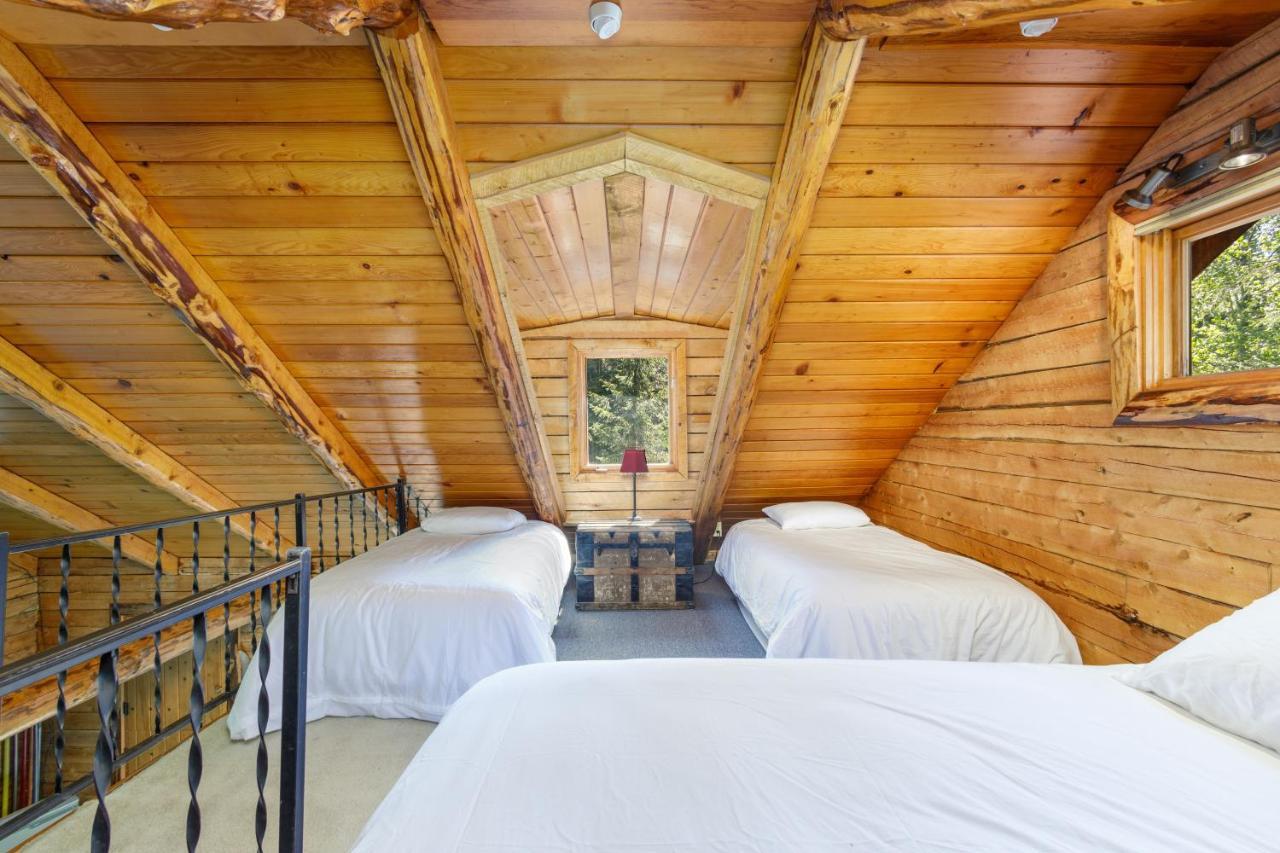 Alpine Meadows Log Cabin Girdwood Dış mekan fotoğraf