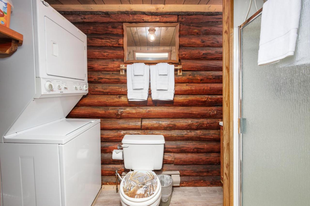 Alpine Meadows Log Cabin Girdwood Dış mekan fotoğraf